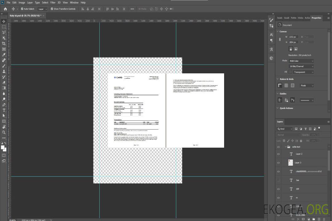 Relevé de compte bancaire premium USA TX Card scr template Relevé de compte bancaire premium USA TX Card scr template